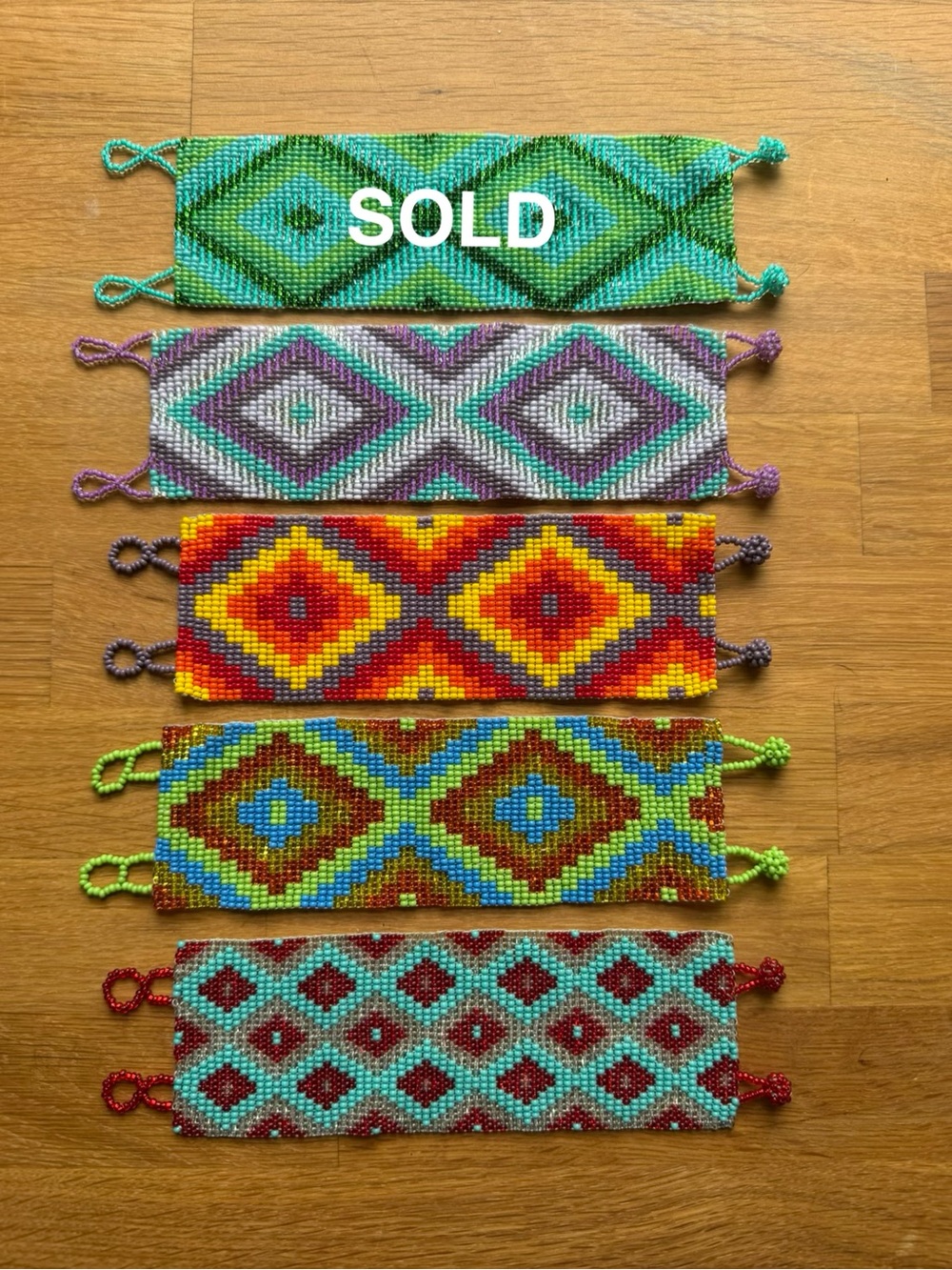 Handmade Guatemalan Beaded Bracelets